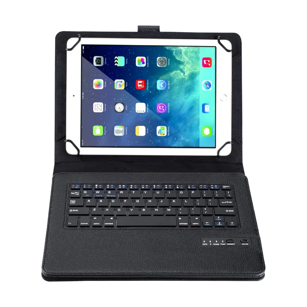 

High-quality Mini Wireless Bluetooth Keyboard Teclado Leather Stand for iPad Pro 11 10.5 Air Mini Huawei Xiaomi Dorp shipping