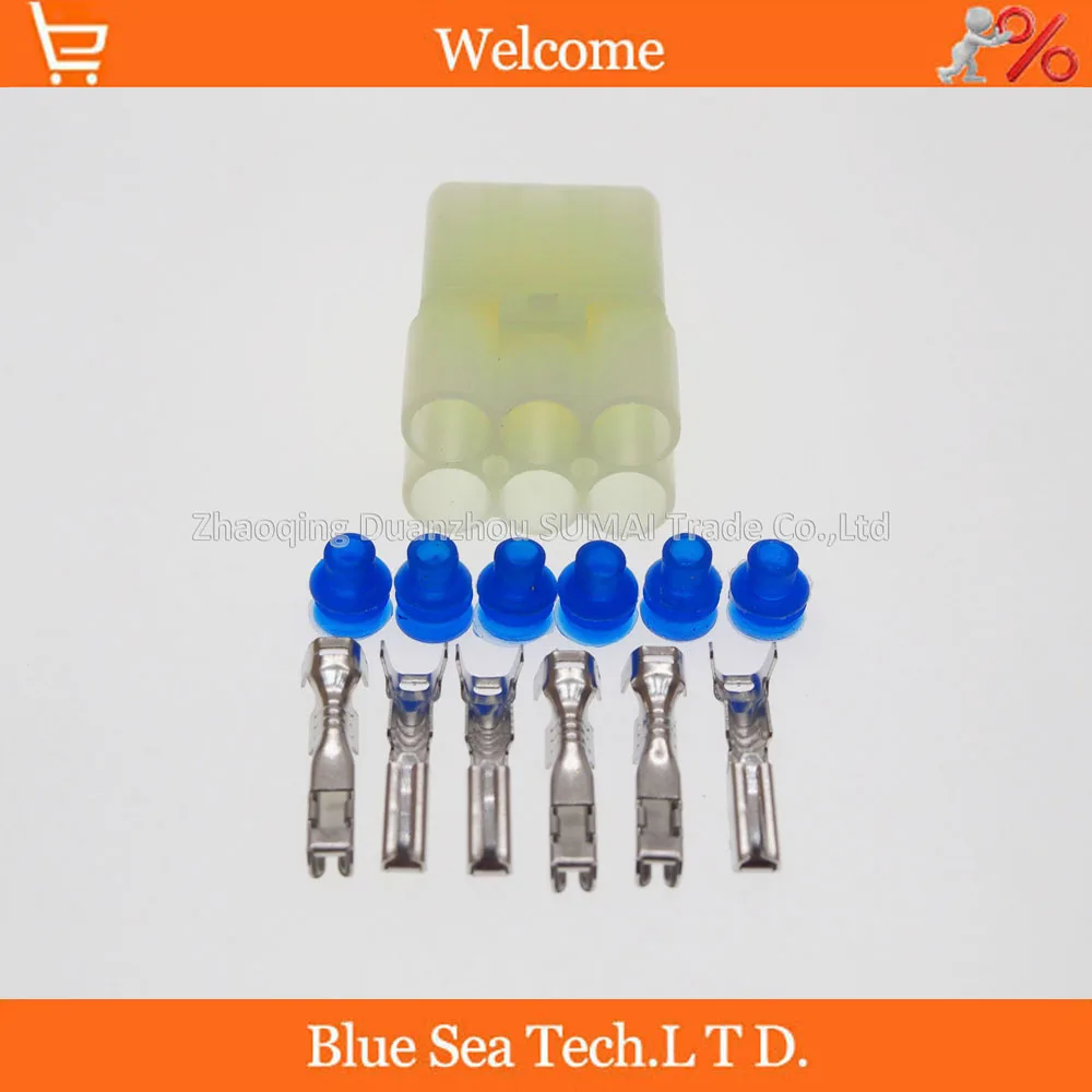 

20 sets 6 Pin/way female Auto sensor plug,Car waterproof electrical connector for SUMITOMO etc.