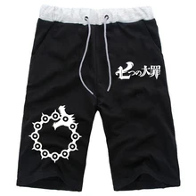 Модные спортивные дышащие штаны для студентов, семь грехов, хлопковые спортивные короткие штаны, бег трусцой, Пляжные штаны
