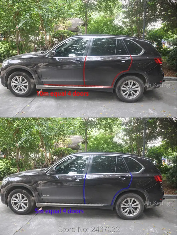 For TOYOTA Venza Invisible Car Anti-collision Strip Protector Car Crash Bar Anti-rub Car Door Crash Protector (1)