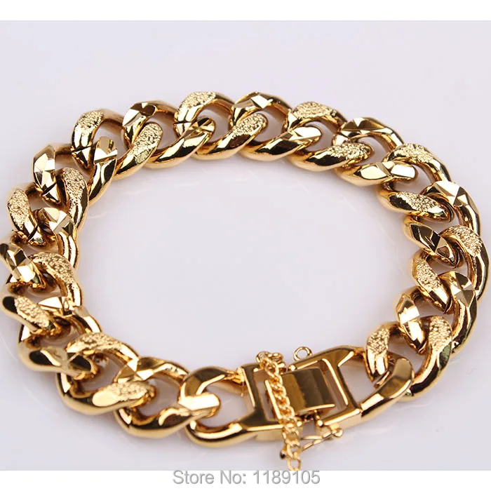 mens bracelet GF jewelry length 