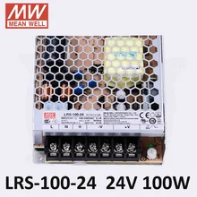 Meanwell LRS-100 импульсный источник питания 5 в 12 В 24 в 36 в 48 в 100 Вт DC источник питания МВт тайваньский бренд LRS-100-24/12