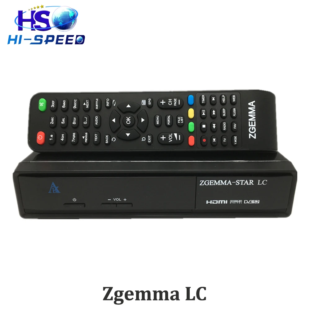  Zgemma star LC 1080P Linux OS bcm7581 DVB-C Advanced EPG With IPTV streaming receiver CPU 750MHz MIPS Processor  plug-in PVR 