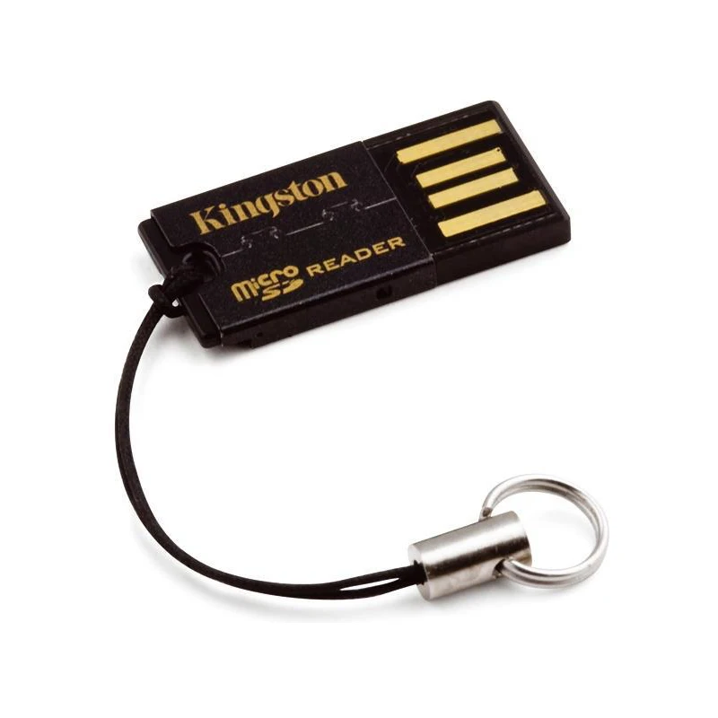 

Kingston Technology FCR-MRG2 Card readers microSDHC Lectores de tarjetas USB 2.0, Negro 25 mm