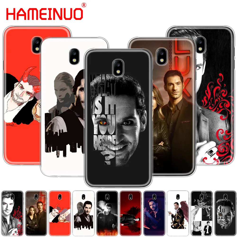 

HAMEINUO lucifer tv show cover phone case for Samsung Galaxy J3 J5 J7 2017 J527 J727 J327 J330 J530 J730 PRO