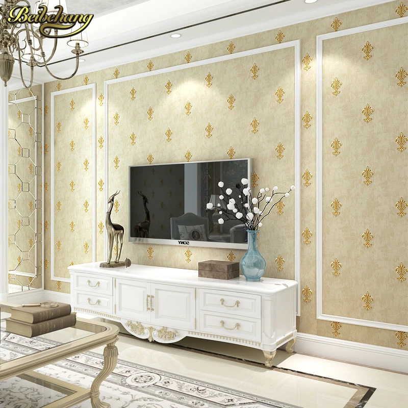 beibehang papel de parede 3D European Home Decoration wallpaper rolls sofa living room background wall paper roll wall-paper |