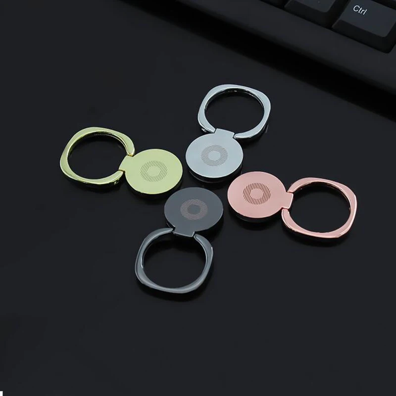 

Metal Finger Ring Holder For iPhone X 8 7 Mobile Phone Stand Support Bracket Flat Phone Ring Stand