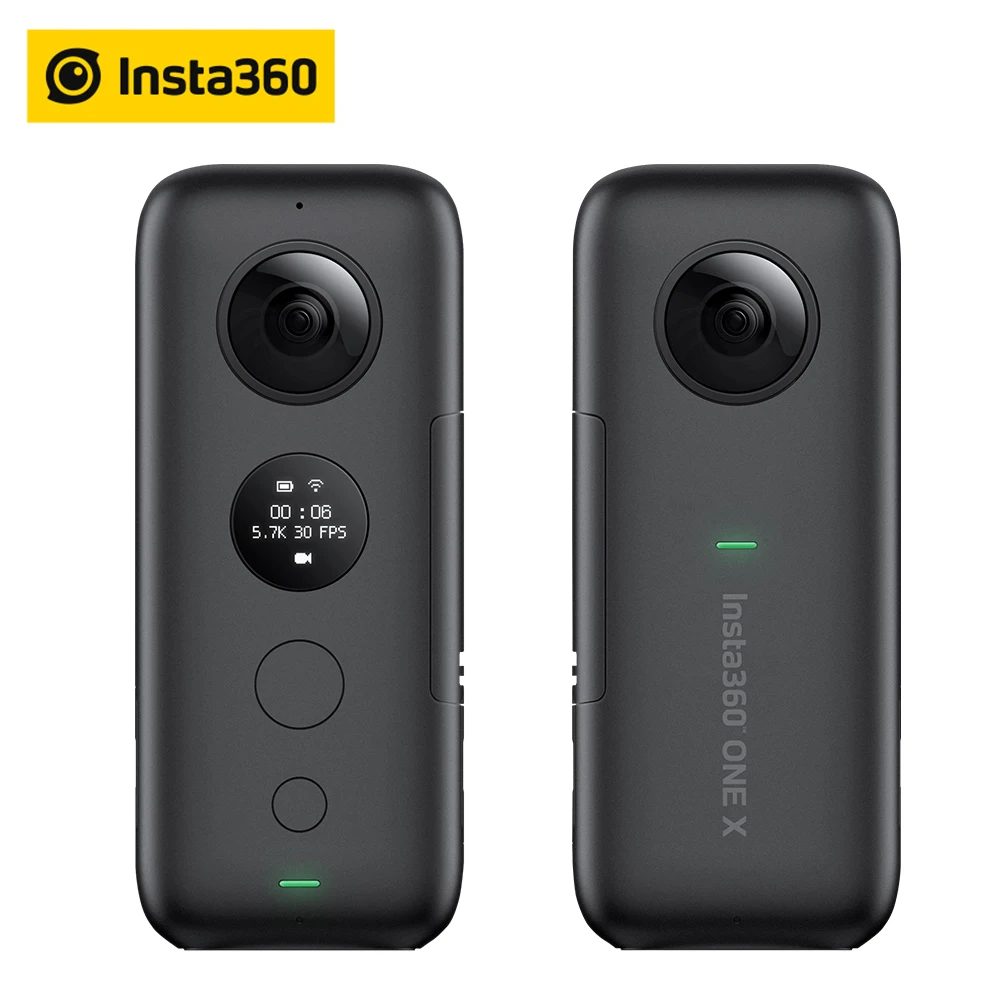 Экшн камера Insta360 ONE X водонепроницаемая Спортивная мини 5 7 K для iPhone Android 18 МП фото