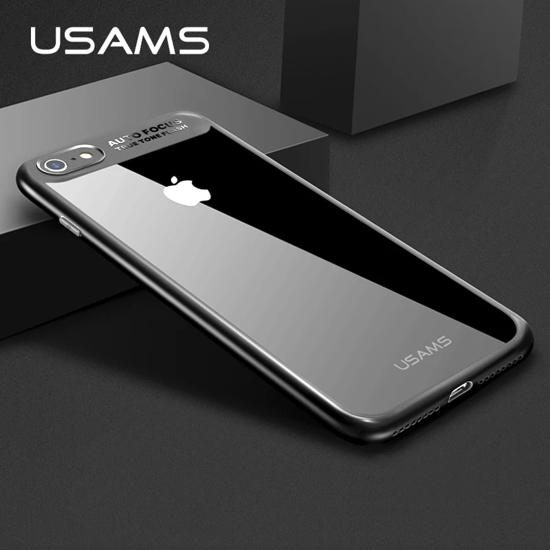 USAMS полный защитный чехол для iPhone X 10 8 8 P 7 7 P 6 6s 6 P 6s P Телефон задняя крышка для iPhone чехлы Чехлы