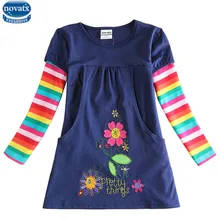 

2015 newest design girls flower frocks children clothes hot dresses baby dresses long sleeve baby clothes