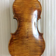 Скрипка 4/4 размер модель Гварнери 1742, 100 лет древесина старых хвойных деревьев Топ скрипка