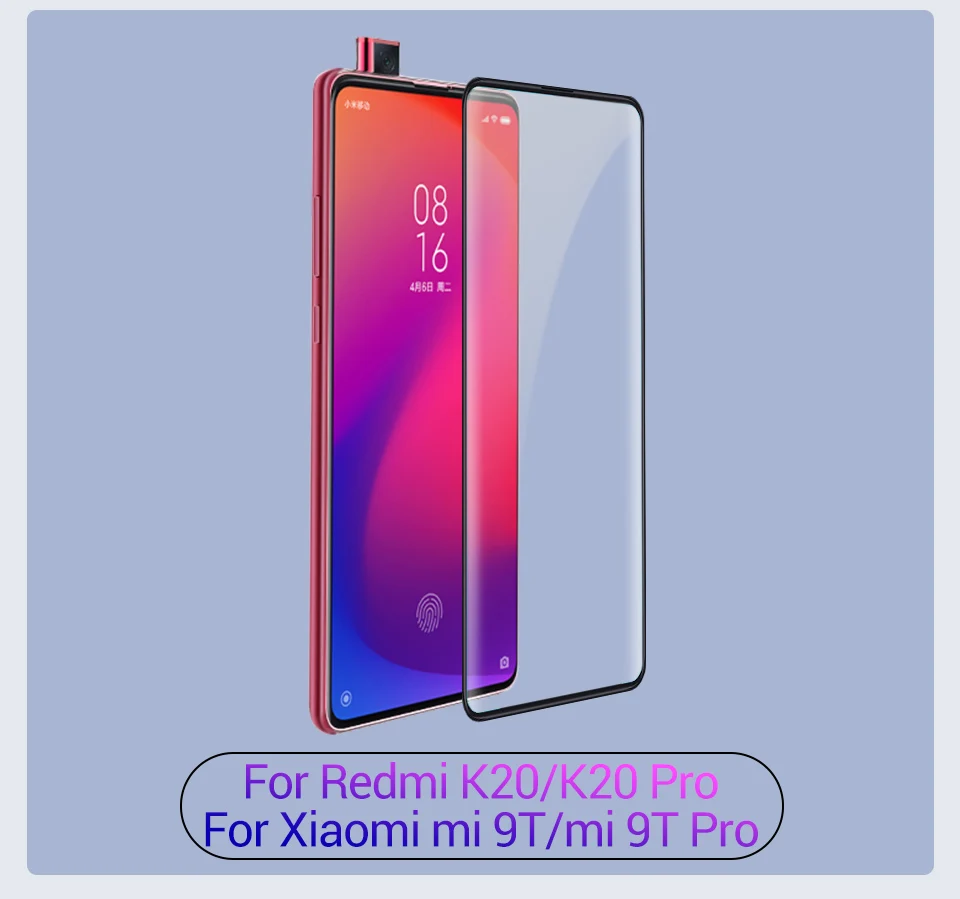 PZOZ для xiaomi Red mi K20 pro стеклянная полностью покрытая закаленная защитная пленка Red mi k20 Red mi 5 Plus 7A mi 9T пленка из закаленного стекла