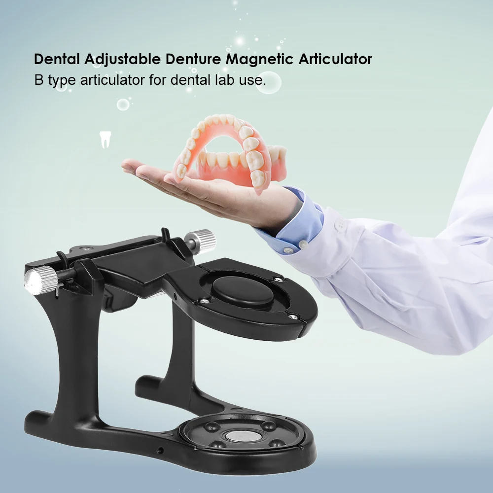 

Adjustable Denture Magnetic Articulator Small Articulator Dental Laboratory Equipment High Quality Dental Lab Product Tool