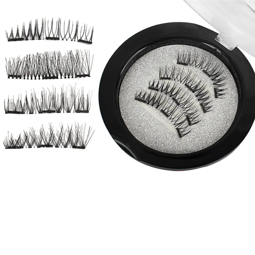 

New 3D Magnetic False Eyelashes Natural Eye Lashes Extension Eye Makeup extension lashes Drop Shipping 08F7