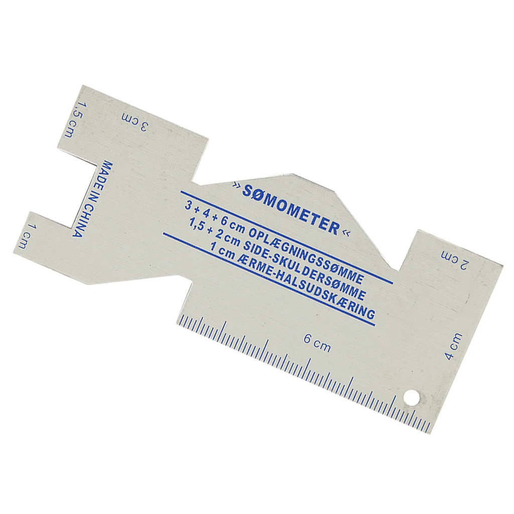 1 Piece Sewing Quilting Measuring Guide Gauge Ruler for Seam Patchwork Crafts