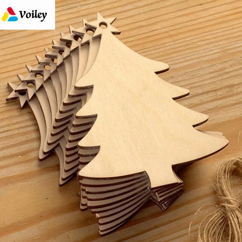 

2019 Merry Christmas 5 Pcs Christmas Tree Wooden Pendants Ornaments Christmas Party Decorations Xmas Tree Ornaments Kids Gifts,Q