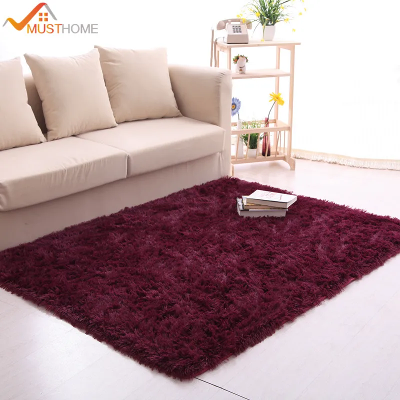 

80*200cm/31.49*78.74in Mechanical wash shaggy rugs and carpets for home living room
