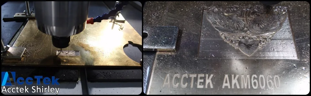 6.Acctek AKM6060 cnc metal mould engraving machine Sample image
