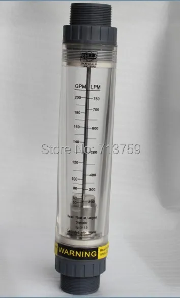 LZM-50G акриловая трубка типа ротаметр расходомер гидрометр, Датчик ...