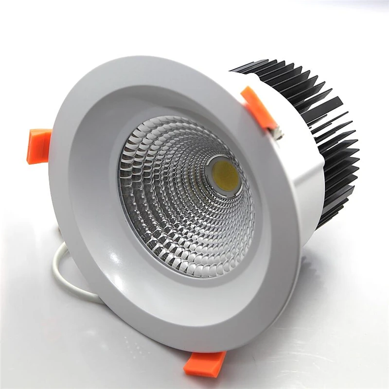 12 Вт/15 Вт/25 Вт/30 Вт dimmable Подпушка свет COB встроенное светодиодные пятно света CE RoHS