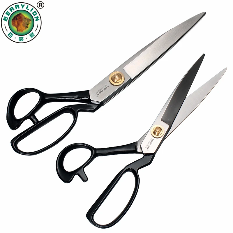 BERRYLION 10''/12'' Sewing Tailor scissors For Cutting Fabrics Clothes