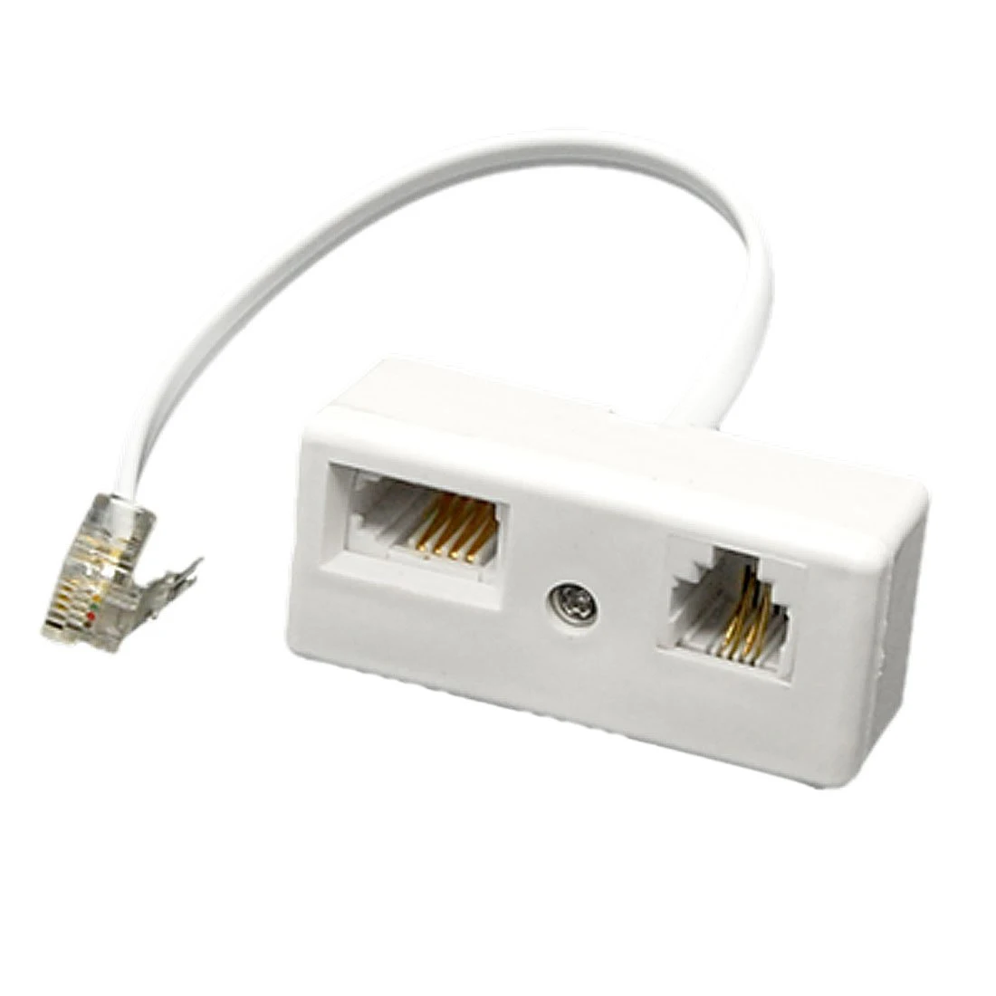 TTKK nuevo RJ11 enchufe macho a RJ11 UK BT divisor de adaptador de