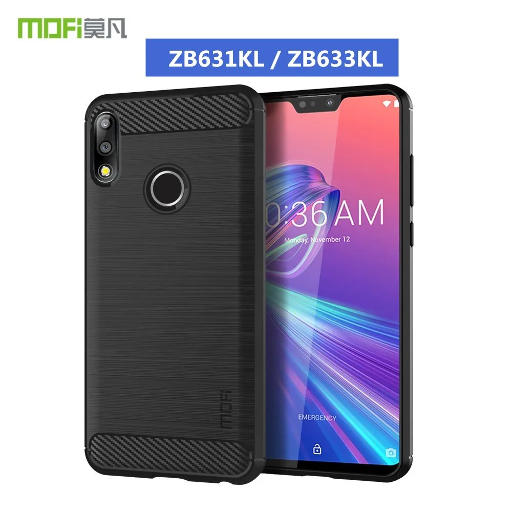 Чехол Zenfone Max Pro M2 ZB631KL тонкий силиконовый мягкий чехол из ТПУ для телефона ZenFone ZB633KL