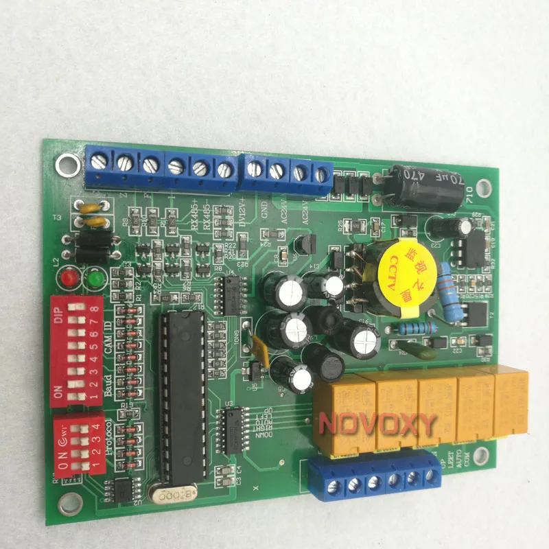 Frete grátis interior rs485 decodificador placa para cctv sistema de câmera ptz