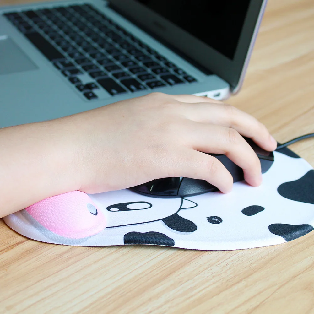 N-KPC1370_5_JONSNOW Gaming Mouse Pad with Wrist Rest Support Comfort Mice Mat Cow Non-flip Soft Mouse Pad Gamer for Computer PC Laptop