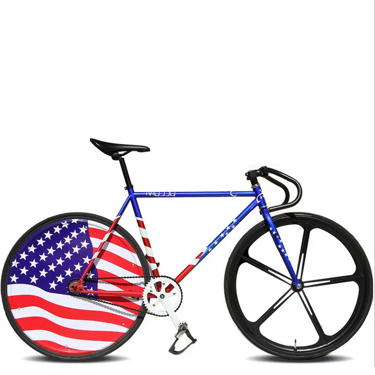 Original X-Front brand fixie Bicycle Fixed gear 46cm 52cm DIY One wheel speed road bike track Flag bicicleta fixie bicycle
