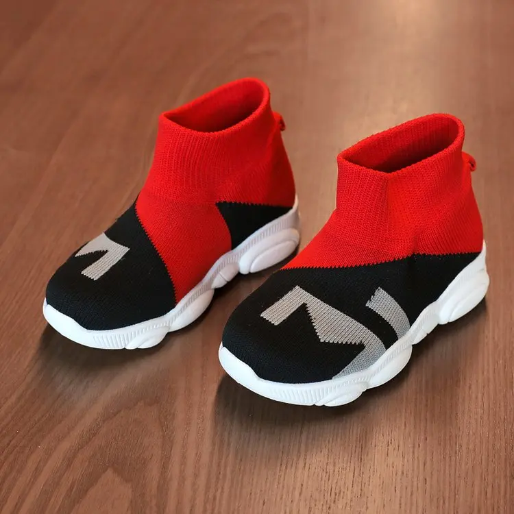 Kids Shoes girls Casual slip on loafer  kids high top Outdoors School Casual Sneakers sock  youth shoes for girls sneakers