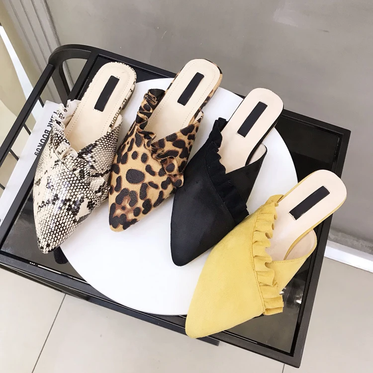 slipper snake print