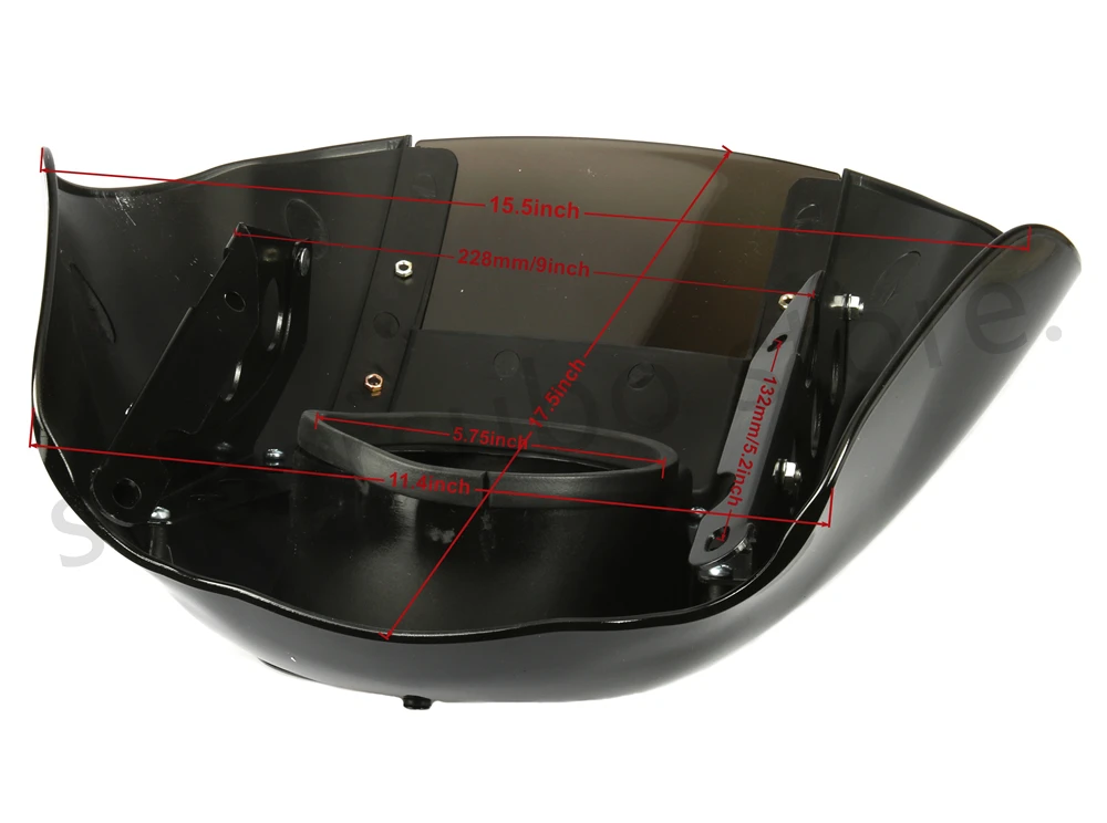 Обтекатель мотоцикла и ветровое стекло дыма для harley XL 883 1200 1988 Up / Dyna 1995 2005| |