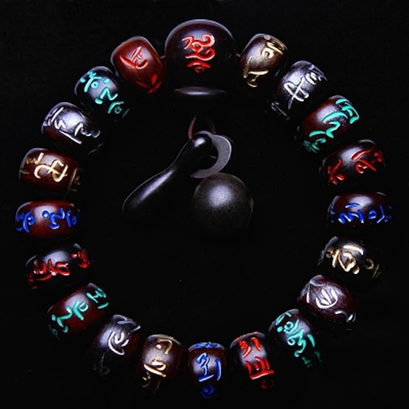 high quality Natural Lightning Peach Wood Buddha beads hand carved Tibetan Buddhist male Meditation Men wrist wooden bracelet high quality Natural Lightning Peach Wood Buddha beads hand carved Tibetan Buddhist male Meditation Men wrist wooden bracelet