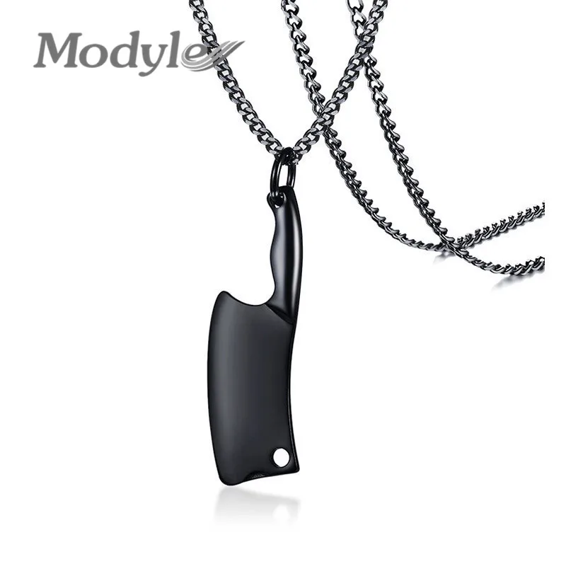 Мужское ожерелье подвеска из нержавеющей стали|pendant necklace|knife necklacenecklace rock |