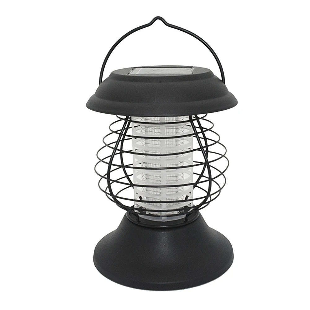 

Solar Powered Mosquito Killer LED Lamp Insect UV Bug Killing Pest Lamp Garden Landscape Wall Light for Outdoor Camping Hiking