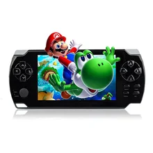 4.3” Portable Handheld Game Console 8GB 32Bit 100 Childhood Classic Games Built-In Video Game Player 0.3MP Camera MP3 MP5
