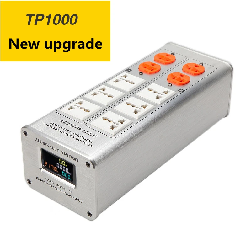 2018/ TP1000 New High-End Audio Noise Filter, 3000W AC Power Conditioner, Power Filter, Power Purifier LED voltage display 2018/ TP1000 New High-End Audio Noise Filter, 3000W AC Power Conditioner, Power Filter, Power Purifier LED voltage display