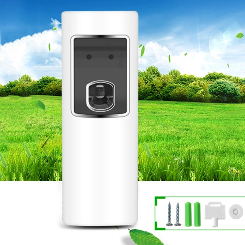 

MEXI Automatic LED Light Sensor Aerosol Air Freshener Digital Spray Dispenser Perfume