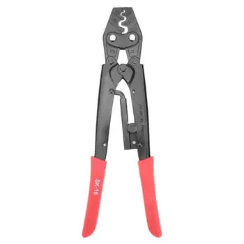 

Terminal Crimper Plier Straight Handle Hand Tool Crimping Cable 16 Square Millimeter Wire Stripper 11.02 Inch Electrical Tool