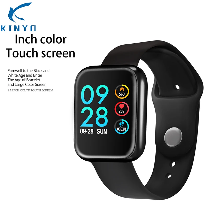 KINYO smart wristband blood pressure blood oxygen smart bracelet ip68 waterproof fitness band women men smart watch pk fitbits KINYO smart wristband blood pressure blood oxygen smart bracelet ip68 waterproof fitness band women men smart watch pk fitbits