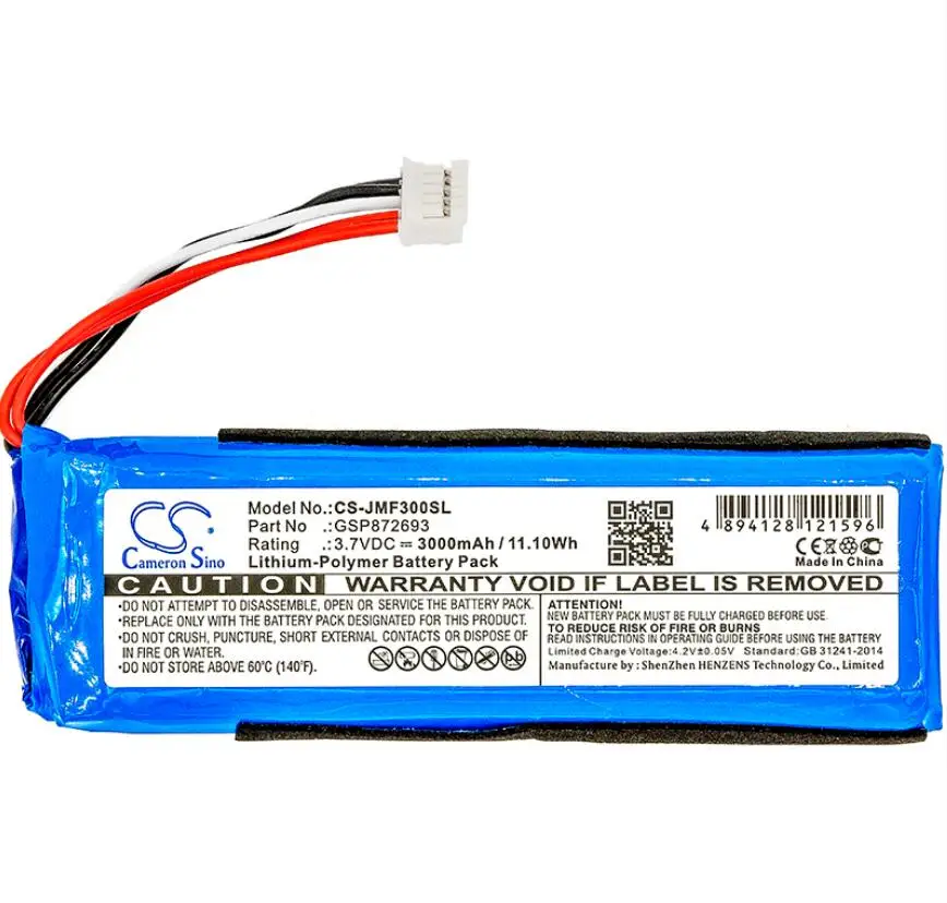 Cameron Sino 3000 мАч флип 3 батареи для JBL Flip flip3gsp872693 P763098 03 батареи|Аккумуляторы