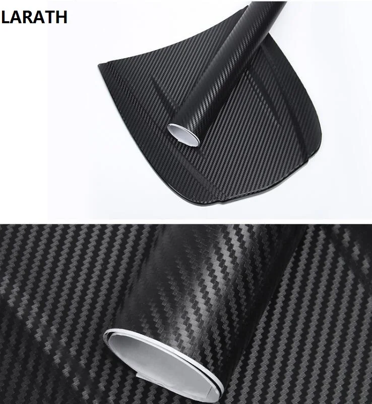 10x152cm Motorcycle Automobile Carbon Fibre Sticker 3D Carbon Fiber DIY