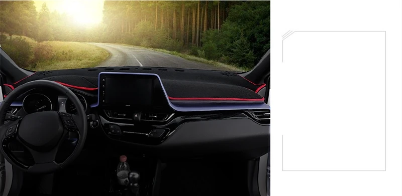 Чехол для приборной панели коврик солнцезащитный козырек лампочка Toyota Коврик