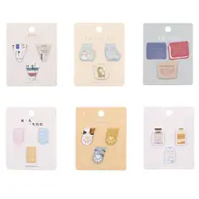 Закладка на магните милые животные серии креативный Мини Книга папка Флип книга папка 3 свежий Металл Подарочная книга папка