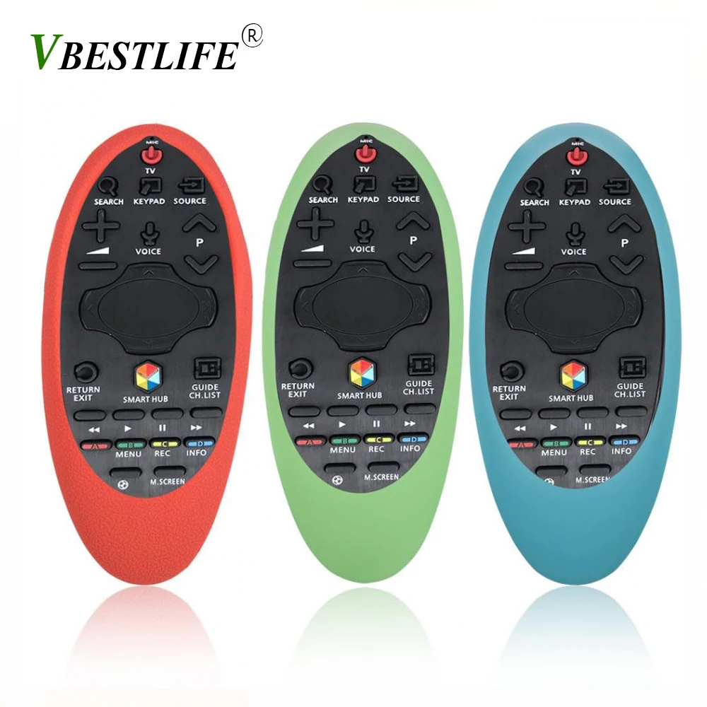

New Soft Silicon Case For Samsung BN94-07557 A07469U A55 H6400J Smart TV Remote Control Case Cover Protective Skin Waterproof