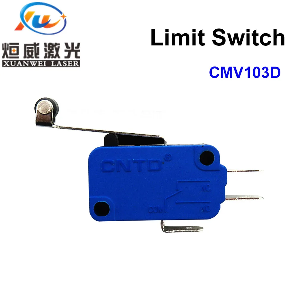 

High Quality Small Limit Switch CMV103D Momentary Micro Switch Long Handle for CO2 Laser Cutting machine