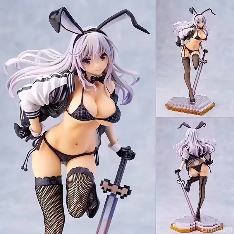 

28cm Japanese sexy anime figure saitom bunny girl action figure collectible model toys for boys