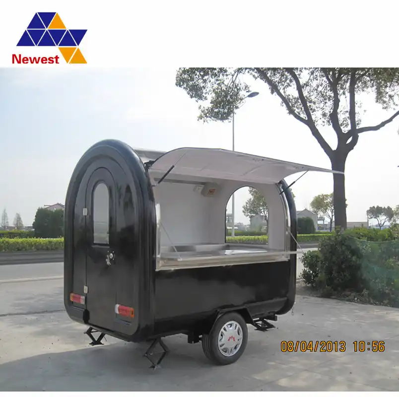 Nt 220b Food Vending Truck Fast Food Cartbbq Trailer For