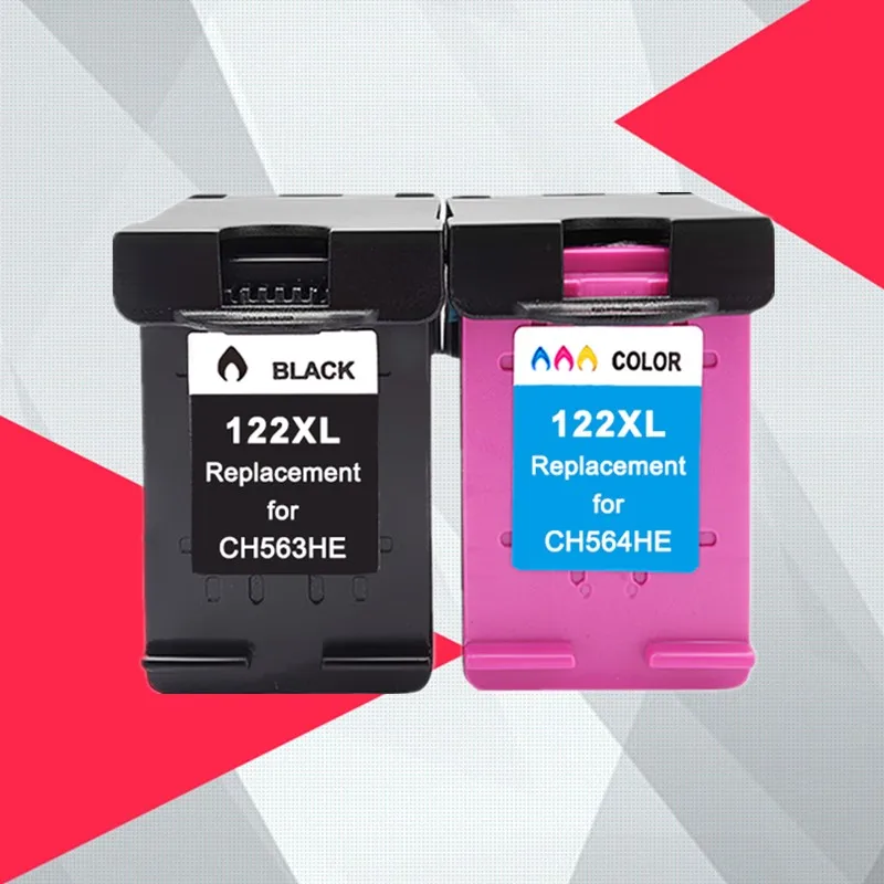 

Compatible 122XL Ink Cartridge for hp122 for HP 122 for Deskjet 1000 1050 2000 2050s 3000 3050A 3052A 3054 1010 1510 2540